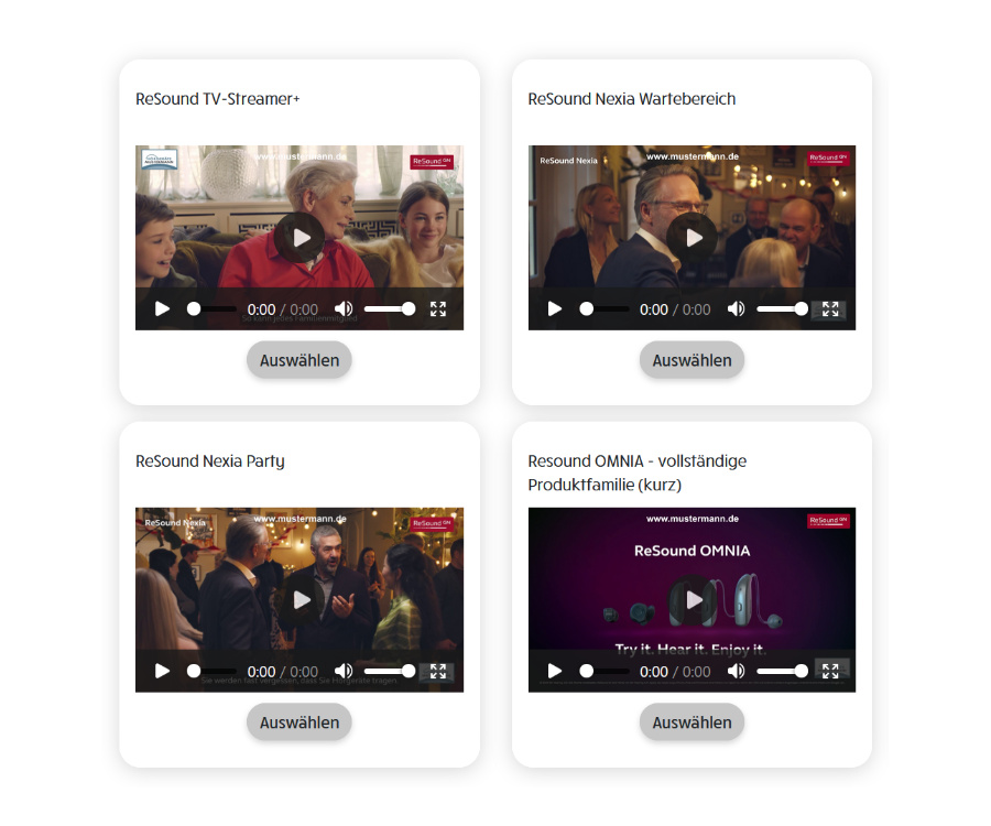 Videos rendern